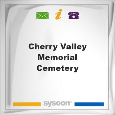 Cherry Valley Memorial CemeteryCherry Valley Memorial Cemetery on Sysoon