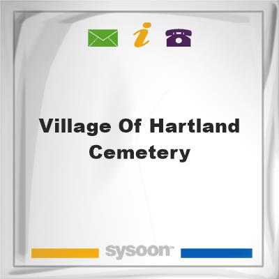 Village of Hartland CemeteryVillage of Hartland Cemetery on Sysoon