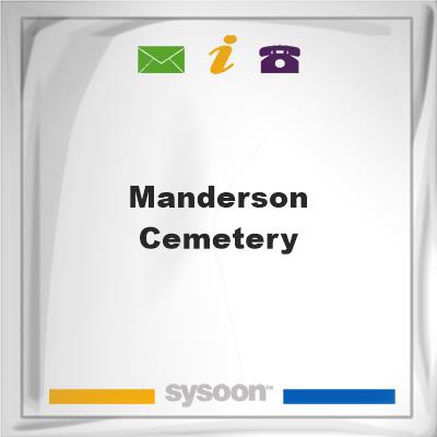 Manderson Cemetery, Manderson Cemetery
