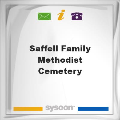 Saffell Family Methodist Cemetery, Saffell Family Methodist Cemetery