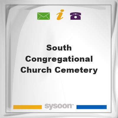South Congregational Church Cemetery, South Congregational Church Cemetery