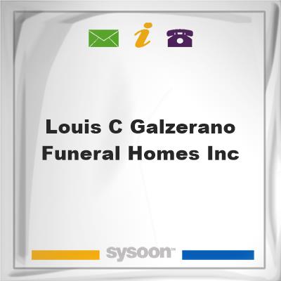 Louis C Galzerano Funeral Homes Inc, Louis C Galzerano Funeral Homes Inc