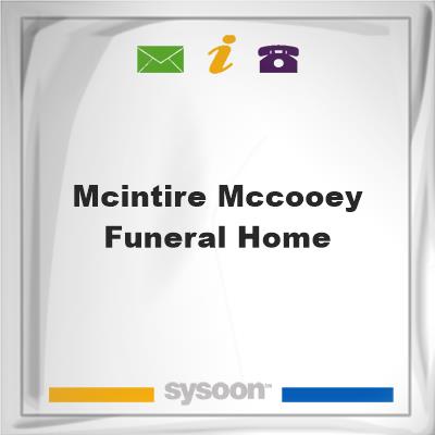 McIntire-McCooey Funeral Home, McIntire-McCooey Funeral Home