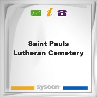 Saint Pauls Lutheran Cemetery, Saint Pauls Lutheran Cemetery