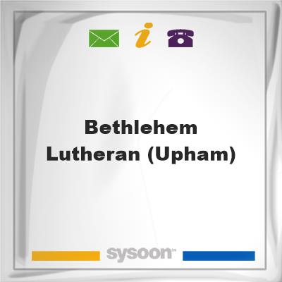 Bethlehem Lutheran (Upham)Bethlehem Lutheran (Upham) on Sysoon