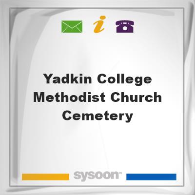 Yadkin College Methodist Church CemeteryYadkin College Methodist Church Cemetery on Sysoon