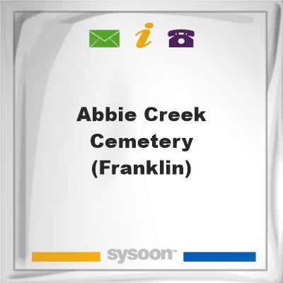 Abbie Creek Cemetery (Franklin), Abbie Creek Cemetery (Franklin)