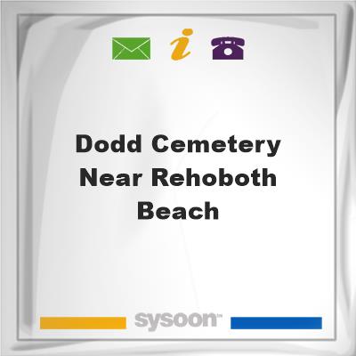 Dodd Cemetery near Rehoboth Beach, Dodd Cemetery near Rehoboth Beach