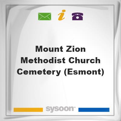 Mount Zion Methodist Church Cemetery (Esmont), Mount Zion Methodist Church Cemetery (Esmont)