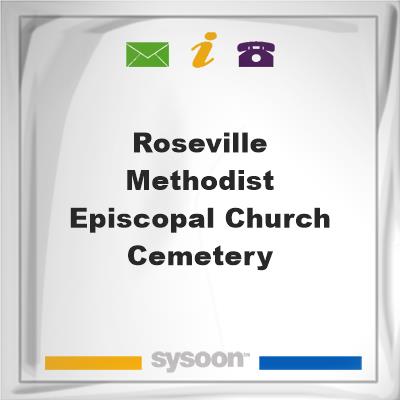 Roseville Methodist Episcopal Church Cemetery, Roseville Methodist Episcopal Church Cemetery