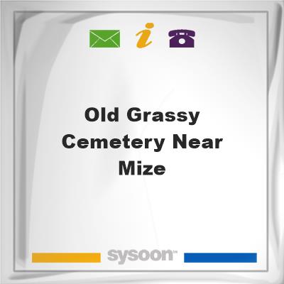 Old Grassy Cemetery, near MizeOld Grassy Cemetery, near Mize on Sysoon