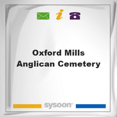 Oxford Mills Anglican CemeteryOxford Mills Anglican Cemetery on Sysoon