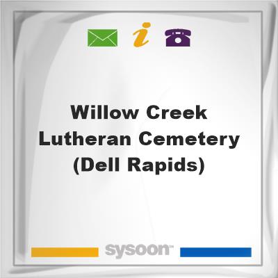 Willow Creek Lutheran Cemetery (Dell Rapids)Willow Creek Lutheran Cemetery (Dell Rapids) on Sysoon