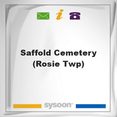 Saffold Cemetery (Rosie Twp), Saffold Cemetery (Rosie Twp)