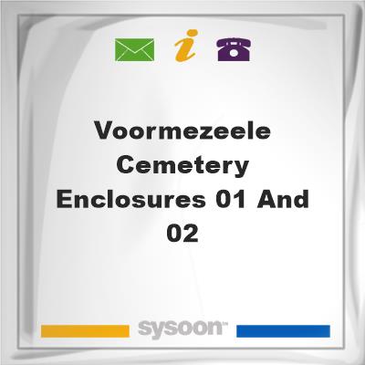 Voormezeele Cemetery Enclosures #01 and #02Voormezeele Cemetery Enclosures #01 and #02 on Sysoon