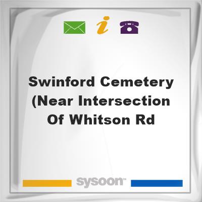 Swinford Cemetery (near intersection of Whitson Rd, Swinford Cemetery (near intersection of Whitson Rd