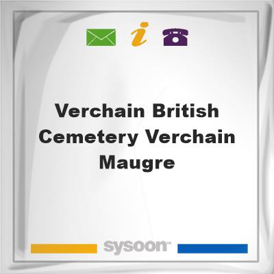 Verchain British Cemetery, Verchain-Maugre, Verchain British Cemetery, Verchain-Maugre