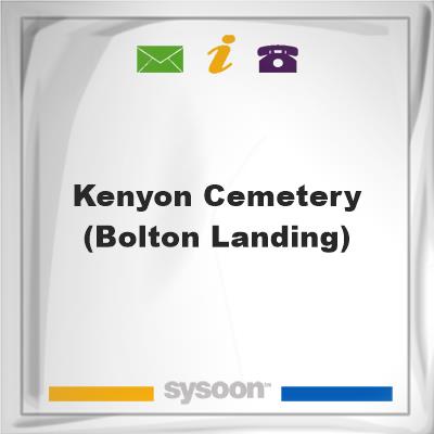 Kenyon Cemetery (Bolton Landing)Kenyon Cemetery (Bolton Landing) on Sysoon