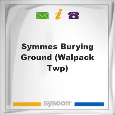 Symmes Burying Ground (Walpack Twp)Symmes Burying Ground (Walpack Twp) on Sysoon