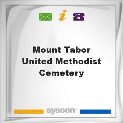 Mount Tabor United Methodist Cemetery, Mount Tabor United Methodist Cemetery