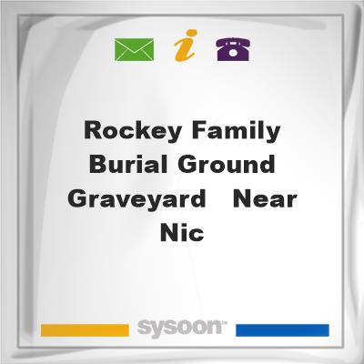 Rockey Family Burial Ground / Graveyard - Near Nic, Rockey Family Burial Ground / Graveyard - Near Nic