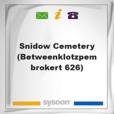 Snidow Cemetery(BetweenKlotz&PembrokeRt 626), Snidow Cemetery(BetweenKlotz&PembrokeRt 626)