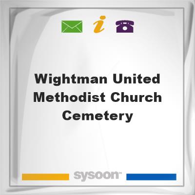 Wightman United Methodist Church Cemetery, Wightman United Methodist Church Cemetery