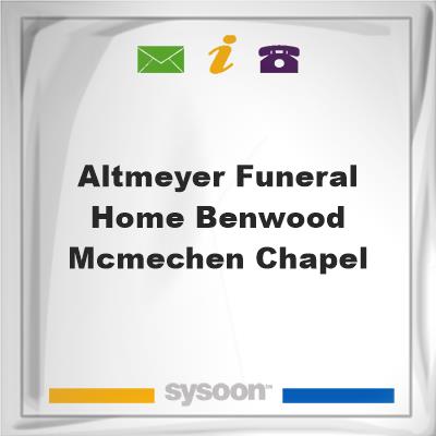 Altmeyer Funeral Home Benwood-McMechen ChapelAltmeyer Funeral Home Benwood-McMechen Chapel on Sysoon