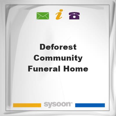 DeForest Community Funeral HomeDeForest Community Funeral Home on Sysoon