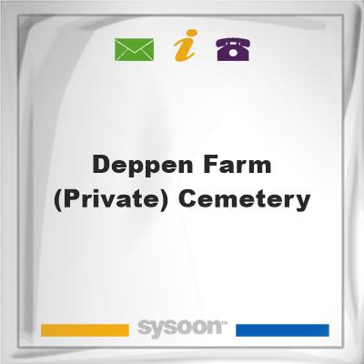 Deppen Farm (private) Cemetery, Deppen Farm (private) Cemetery