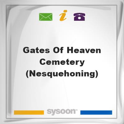 Gates of Heaven Cemetery (Nesquehoning), Gates of Heaven Cemetery (Nesquehoning)