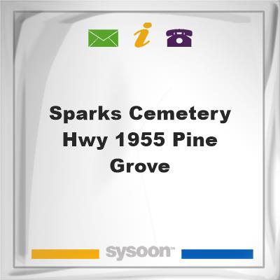 Sparks Cemetery Hwy 1955 Pine Grove, Sparks Cemetery Hwy 1955 Pine Grove