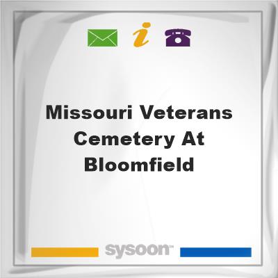 Missouri Veterans Cemetery at BloomfieldMissouri Veterans Cemetery at Bloomfield on Sysoon