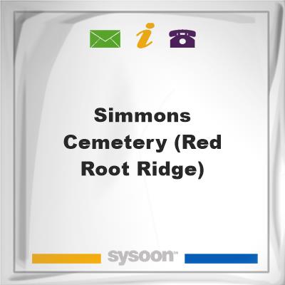 Simmons Cemetery (Red Root Ridge)Simmons Cemetery (Red Root Ridge) on Sysoon