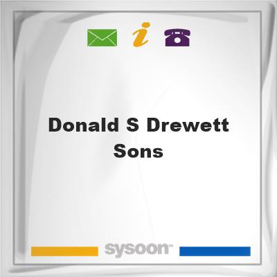 Donald S Drewett & Sons, Donald S Drewett & Sons