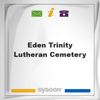 Eden Trinity Lutheran Cemetery, Eden Trinity Lutheran Cemetery