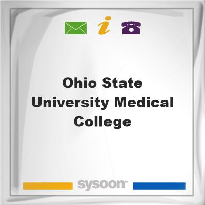 Ohio State University Medical CollegeOhio State University Medical College on Sysoon