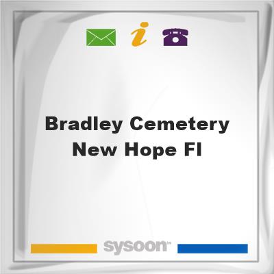 Bradley Cemetery, New Hope, FL, Bradley Cemetery, New Hope, FL