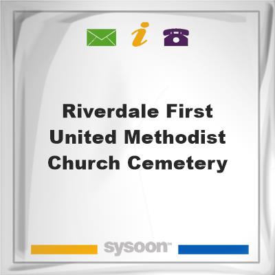 Riverdale First United Methodist Church Cemetery, Riverdale First United Methodist Church Cemetery