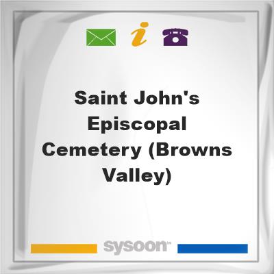 Saint John's Episcopal Cemetery (Browns Valley), Saint John's Episcopal Cemetery (Browns Valley)