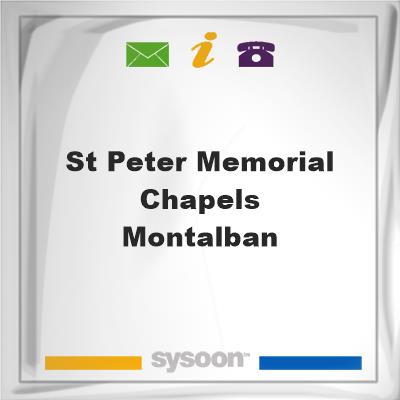 St. Peter Memorial Chapels - Montalban, St. Peter Memorial Chapels - Montalban