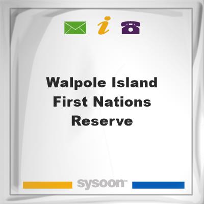 Walpole Island First Nations Reserve, Walpole Island First Nations Reserve