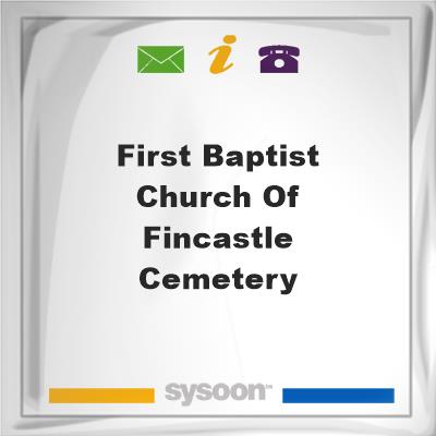 First Baptist Church of Fincastle Cemetery, First Baptist Church of Fincastle Cemetery