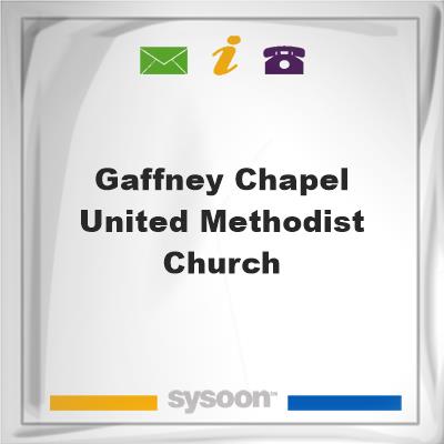 Gaffney Chapel United Methodist Church, Gaffney Chapel United Methodist Church