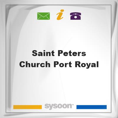 Saint Peters Church-Port RoyalSaint Peters Church-Port Royal on Sysoon