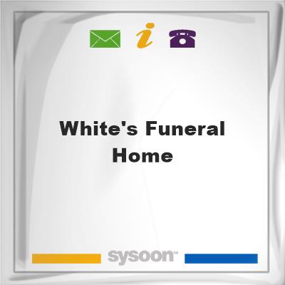 White's Funeral HomeWhite's Funeral Home on Sysoon