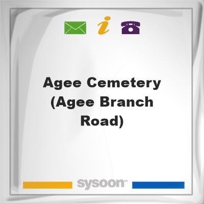 Agee Cemetery (Agee Branch Road)Agee Cemetery (Agee Branch Road) on Sysoon