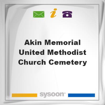 Akin Memorial United Methodist Church CemeteryAkin Memorial United Methodist Church Cemetery on Sysoon