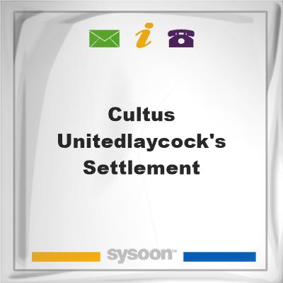 Cultus United/Laycock's Settlement, Cultus United/Laycock's Settlement