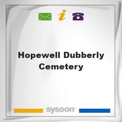 Hopewell-Dubberly Cemetery, Hopewell-Dubberly Cemetery